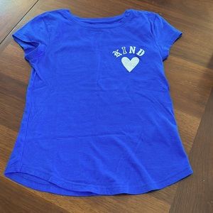 Gap Kids Tshirt. In royal blue